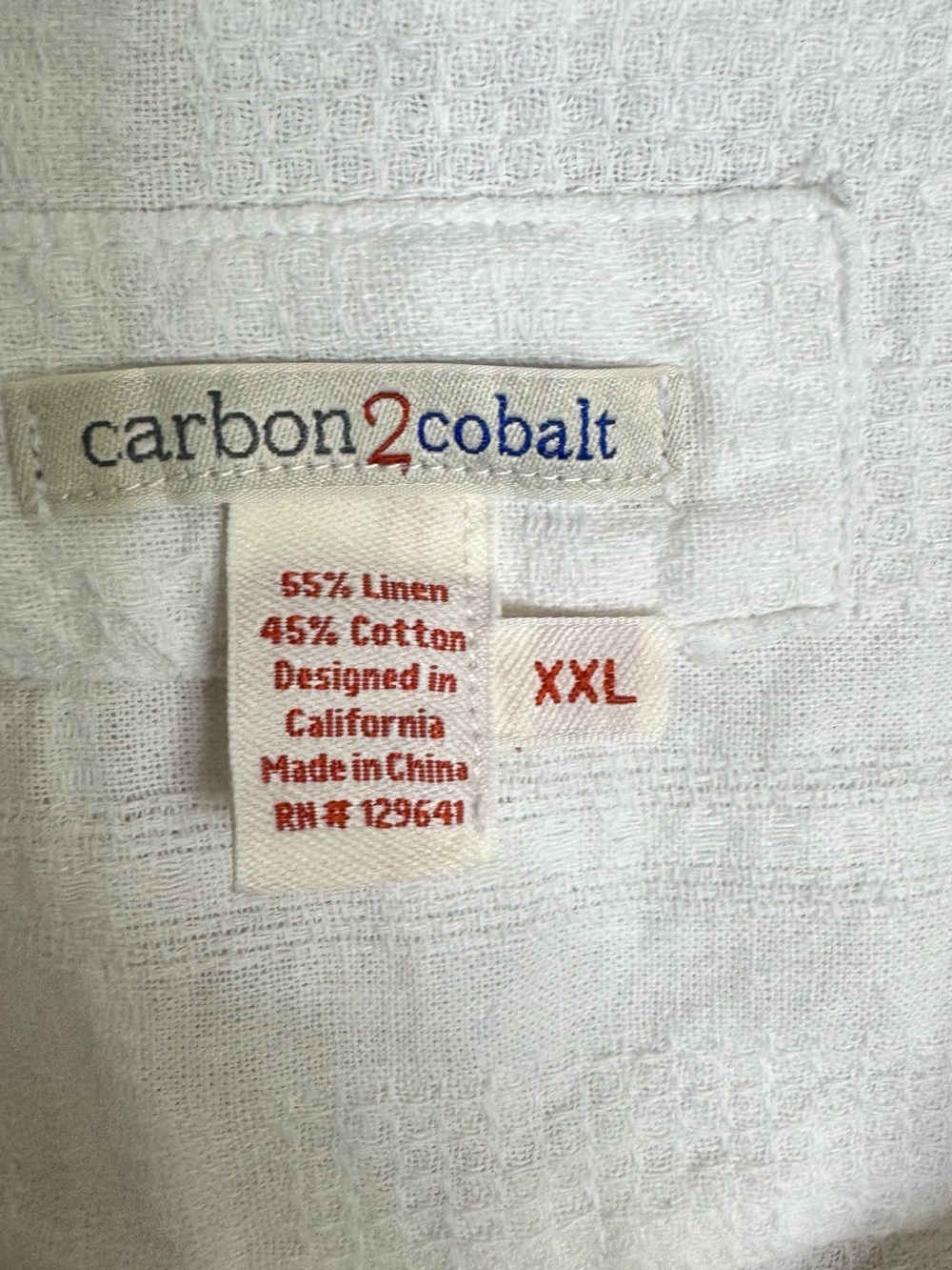 Carbon2Cobalt Bundle of 2 Casual Button Down shirts mens size XXL - Picture 4 of 12